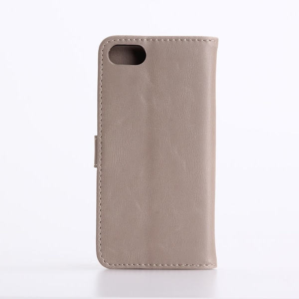 iPhone 8 / 7 / SE (2020)  Retro Plånboksfodral / Fodral - Svart Svart
