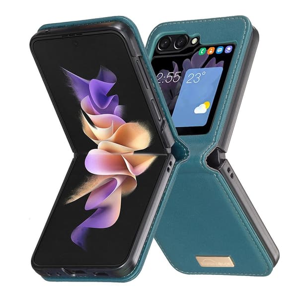 BINFEN COLOR Støtsikkert telefondeksel til Samsung Galaxy Z Flip8 Green
