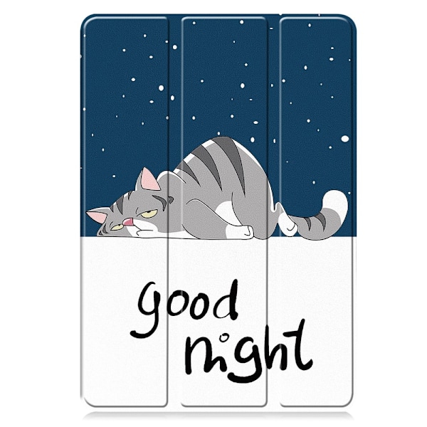 Slim Fit Cover Fodral För Xiaomi Pad 7 Auto Wake / Sleep - Cat Blå