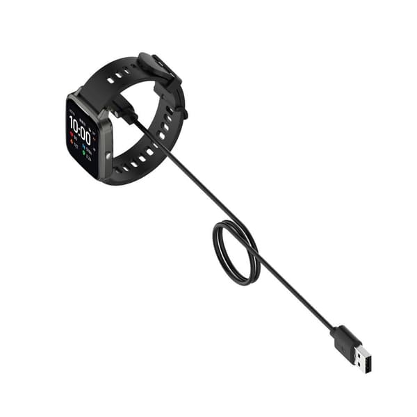 Realme Watch 3 Smart Watch - laddare USB - magnetisk laddningsplatta Svart