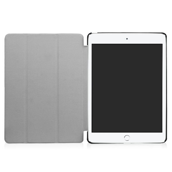 iPad 9.7" (2017/2018) Slim Fit Trifoldbart deksel - Mørkeblå Dark blue