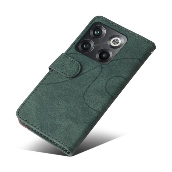 Til OnePlus 10T/Ace Pro KT Series-1 Dobbeltfarve - Grøn Green