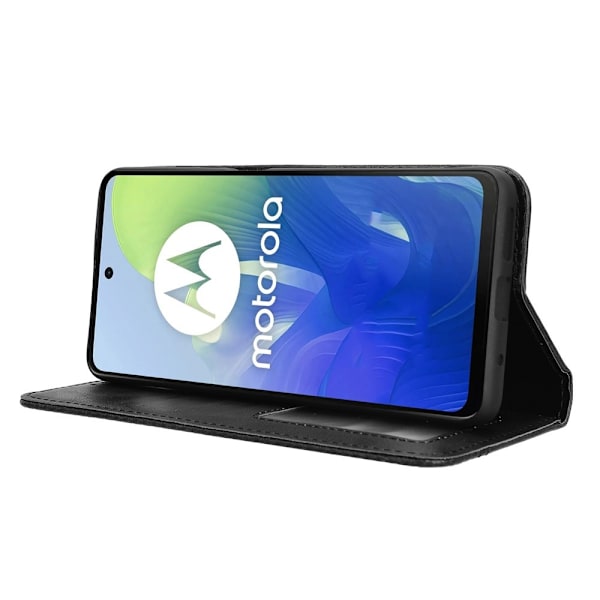Til Motorola Moto G04 4G / G24 Power Case Wallet Case Shell Black