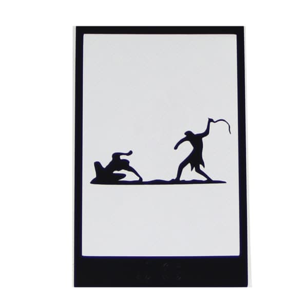 HAT PRINCE Stylish Chic PVC Decal Sticker - iPad - Slash Apple