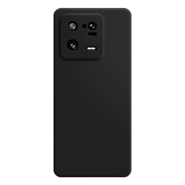 Gummibelagt TPU-telefon-cover til Xiaomi 13 Pro 5G beskyttelsescover Black