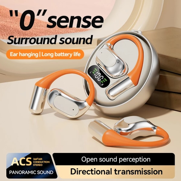 144 Språk Oversettelse Oversetter Smart Oversetter Headset Bluetooth Sanntid Grey