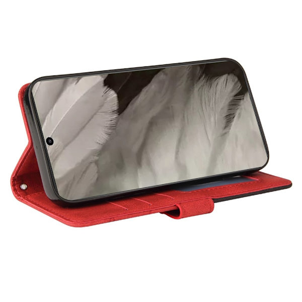 Til Google Pixel 8 KT - serie - 1 dobbeltfarve etui Red