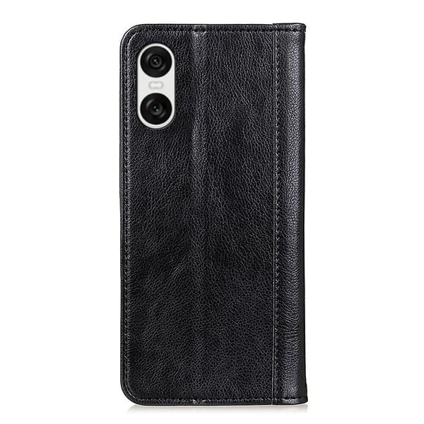 For Sony Xperia 10 VI Lommebokdeksel - Svart Black