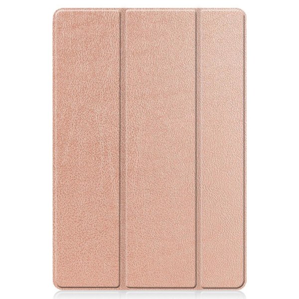 Trifoldet stativ Smart taske til Samsung Galaxy Tab S7 Plus / S8 Plus Gold