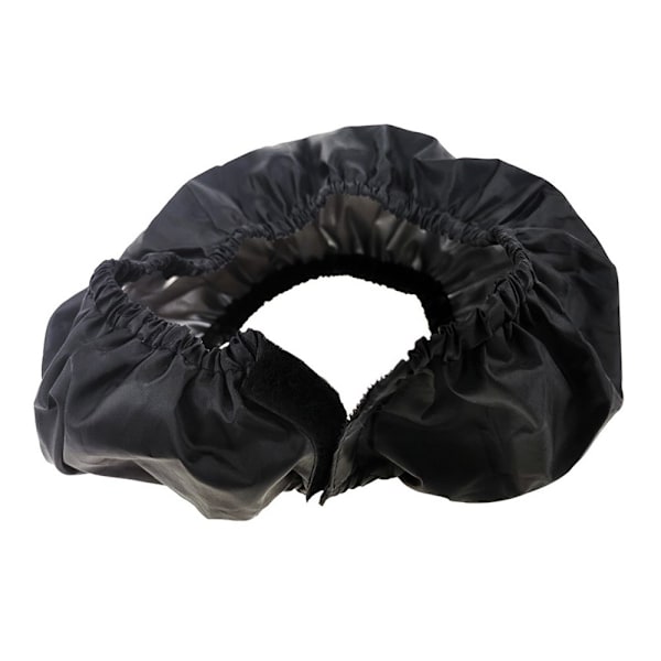 2 stk Beskyttelseshjul Barnevogn Oxford stoff mot smuss str S for 18-20 cm forhjul Black