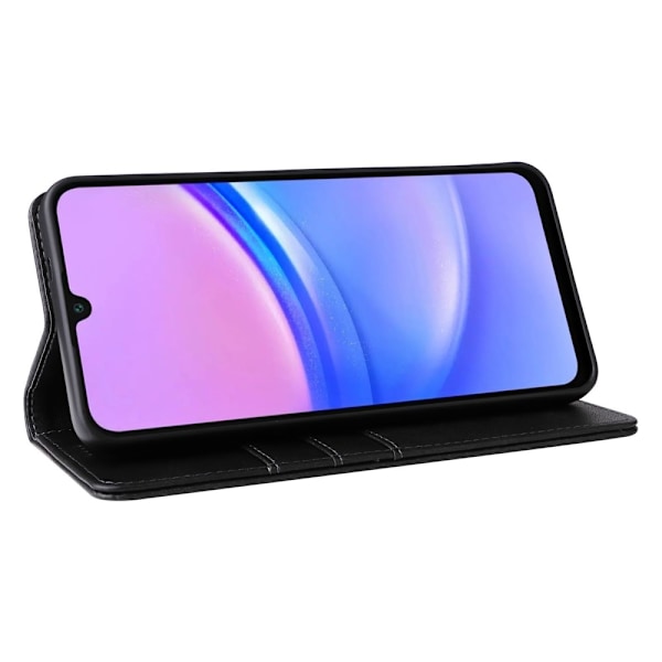 Til Samsung Galaxy A16 5G/A16 4G-deksel RFID-blokkerende lommebokveske Black