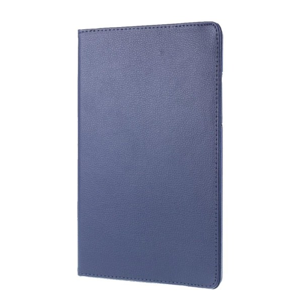 Litchi Case Roterende Stander Samsung Galaxy Tab A7 10.4 (2020) Blue