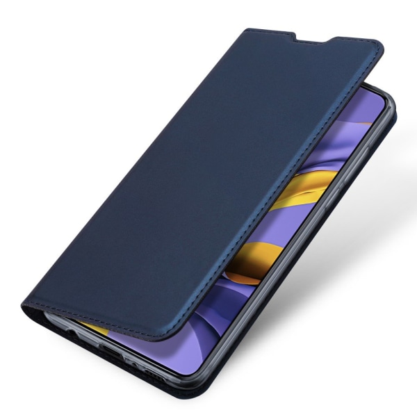 Samsung Galaxy A71 DUX DUCIS Skin Pro Series Stativ Flip-Taske - Blue