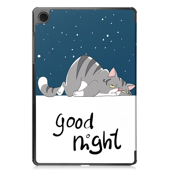 Trifoldet stativetui til Samsung Galaxy Tab A9+ 11" - Cat Multicolor