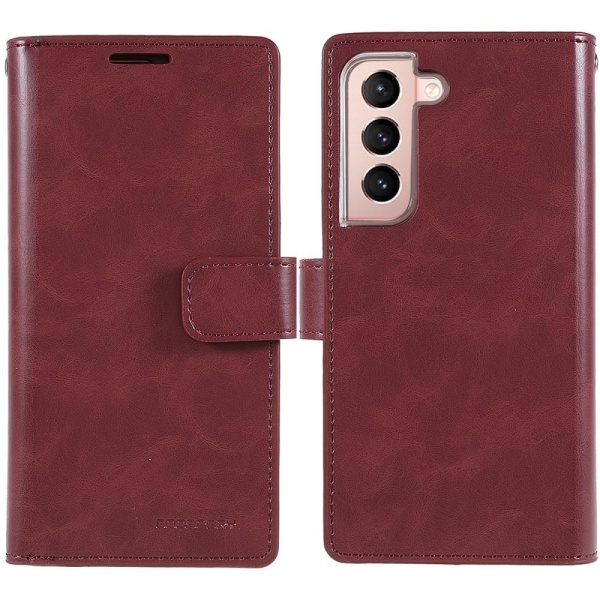 Samsung Galaxy S22 MERCURY GOOSPERY Mansoor Wallet Case WineRed Wine red