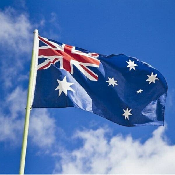 Australia Flagg 90x150 cm banner utendørs innendørs festdekorasjon Blue