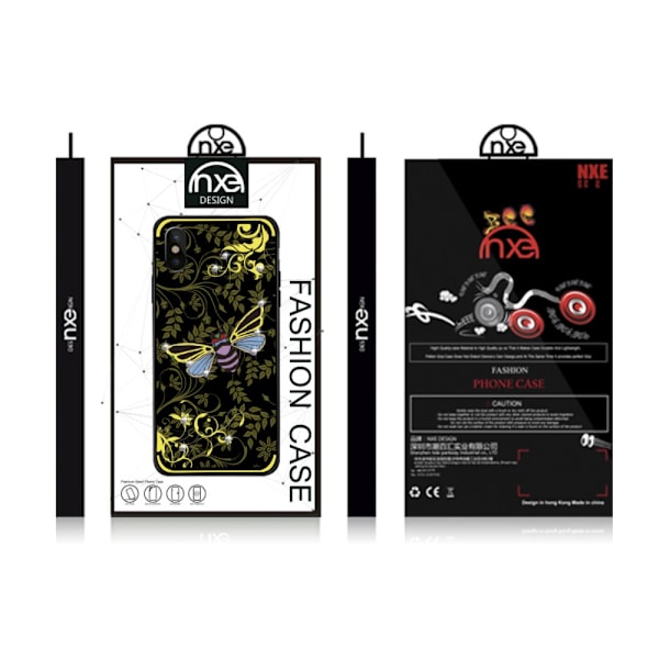 NXE iPhone X/XS TPU-deksel - Gul Bee