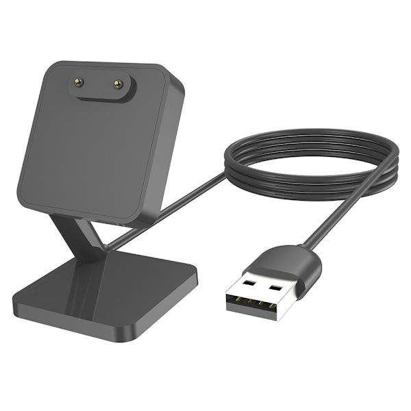 Opladerstativ til Huawei Band 8/Band 8 NFC-opladningsdock Black