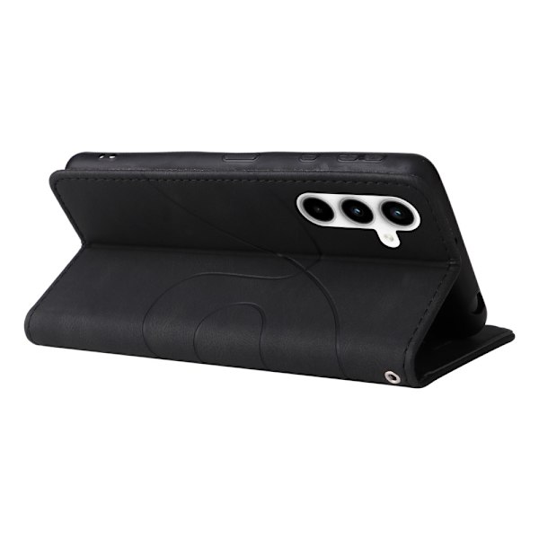 Til Samsung Galaxy A35 KT-serie-1 dobbeltfarve Black