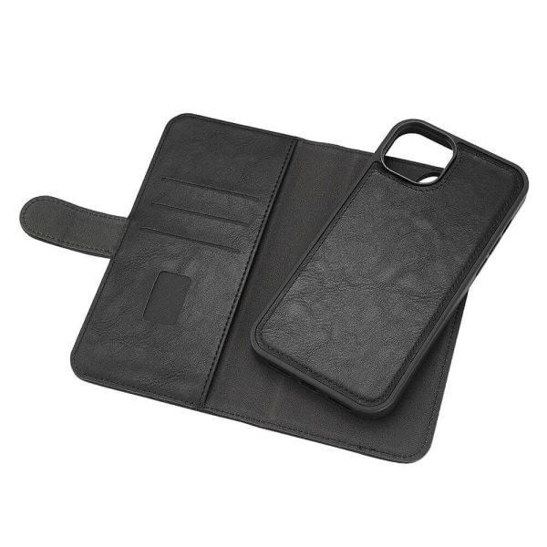 Gear Mobilfodral 2-i-1 3 Kortfack MagSeries - iPhone 15 Plus Svart