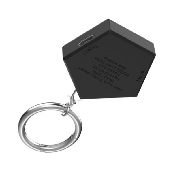 Til Google Pixel Watch-kabelopladningsdockingholdere Smart Watch-oplader Black
