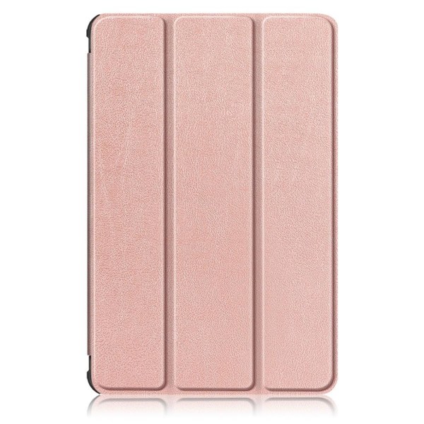 Kolmen taittotelineen älykotelo Samsung Galaxy Tab S7 FE/Tab S7 Pink gold