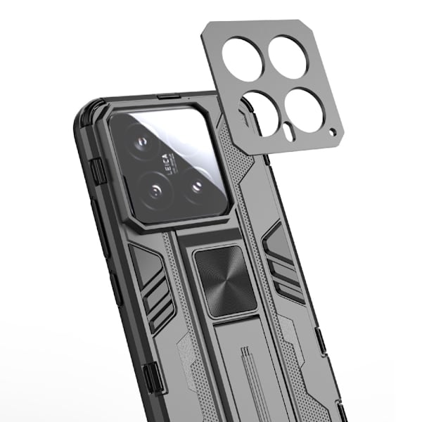 Deksel for Xiaomi 14 med stativ Transparent