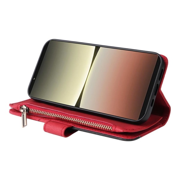 KS Plånboksfodral till Sony Xperia 5 IV - Röd Röd