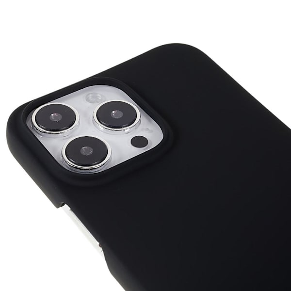 For iPhone 15 Pro Max Rubberized Case Protective Phone Cover Black