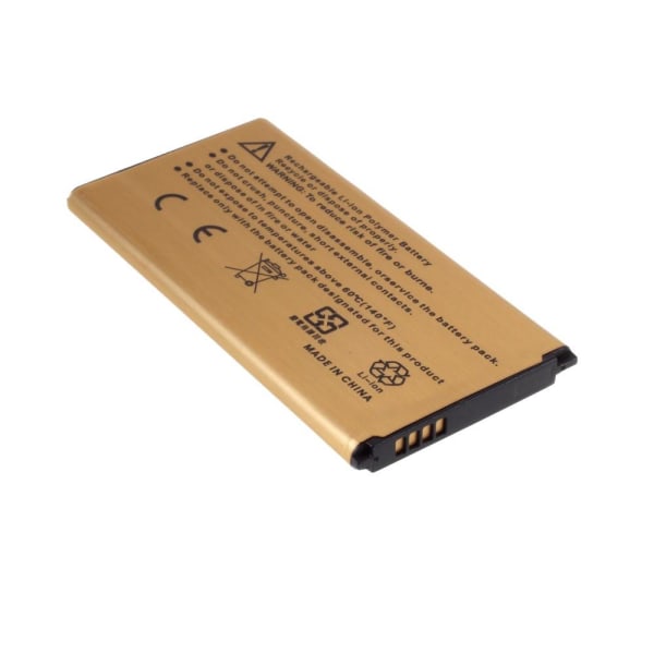 Samsung Galaxy S5 Batteri Li-ion Polymer G900 2600mAh Bulk Guld