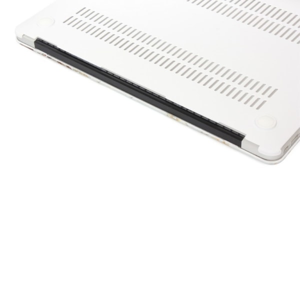 Skal til MacBook Air 13" (2012) Marmor hvid/sort Black