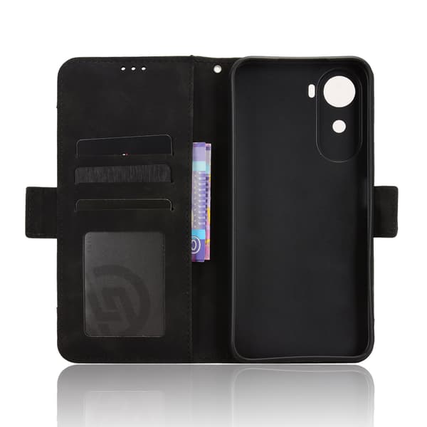 Plånboksfodral till Xiaomi Redmi A7 Pro 4G / Redmi A7 Pro 5G Svart
