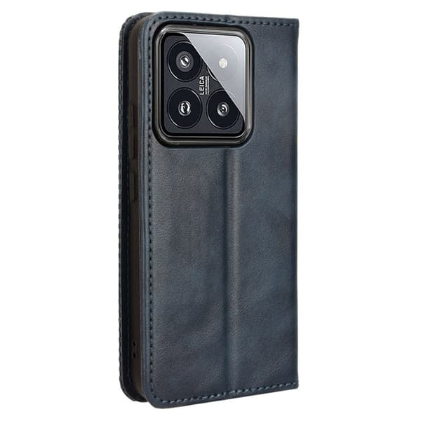 Vintage lompakkokotelo Xiaomi 14 Black