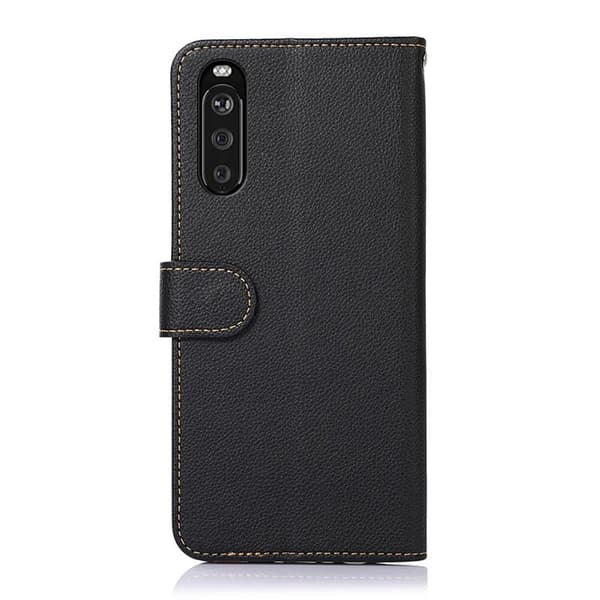 KHAZNEH telefoncover til Sony Xperia 10 III - rød/sort Black