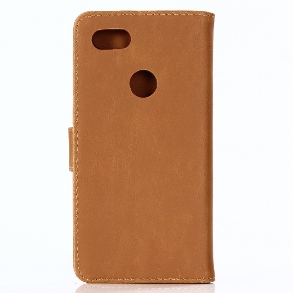 Retro Wallet -matkapuhelimen cover Google Pixel 3 XL:lle - ruskea Brown