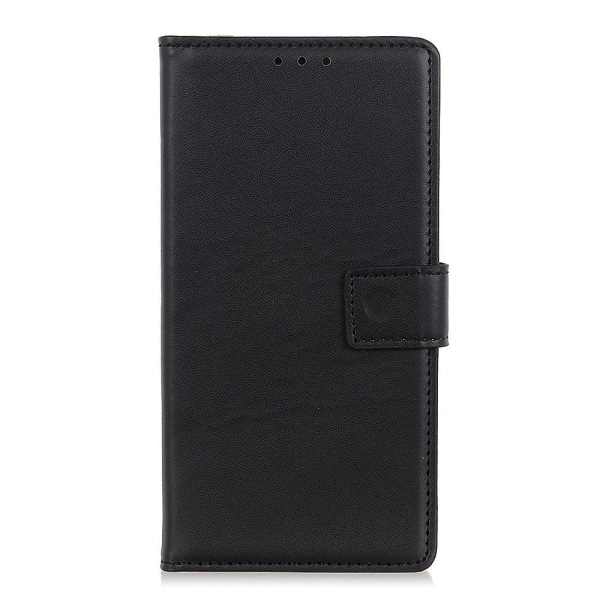 Wallet Stand Mobiltelefon Taske til Xiaomi Redmi 9C - Sort Black