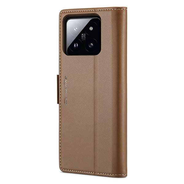 CASEME Retro Pung Taske til Xiaomi 14 Brown