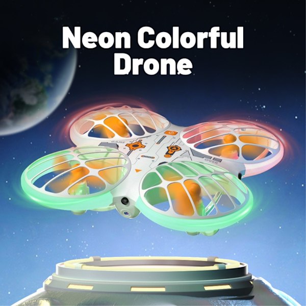 X38 DC-135 Helikopter Drone Kamera Luftfoto Quadcopter 2 batterier White