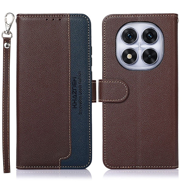 KHAZNEH Wallet case for Xiaomi Redmi Note 14 5G Brown