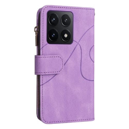 KT Wallet Case til Xiaomi 14T Purple
