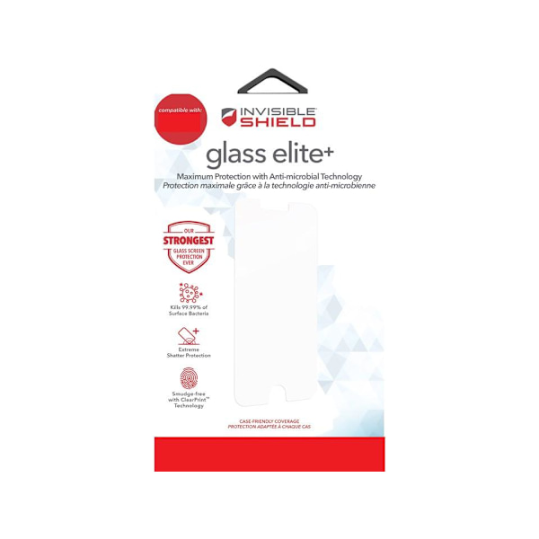 ZAGG InvisibleShield Glass Elite+ Screen Motorola One Hyper Transparent