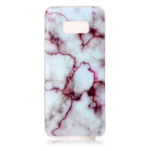 Samsung Galaxy S8 Plus TPU Marmor - Lila Lila