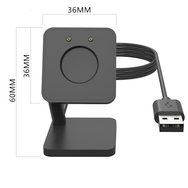 Lader Stand Dock holder til Honor Band 9 Black