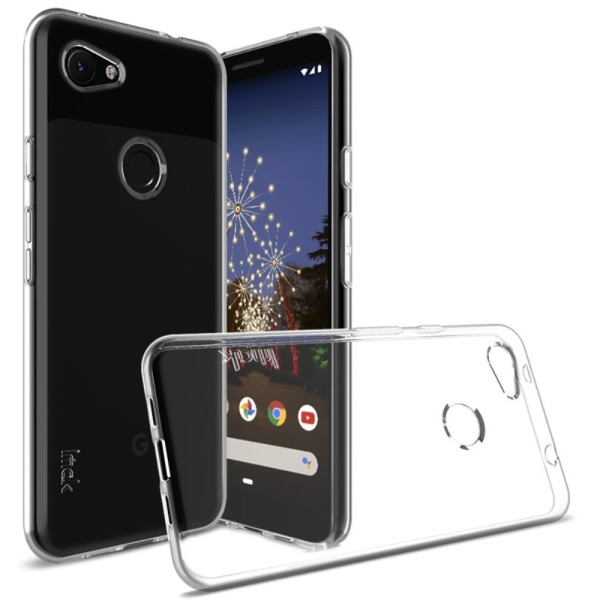 IMAK UX-5 -sarjan TPU-matkapuhelimen cover Google Pixel 3a XL:lle Transparent