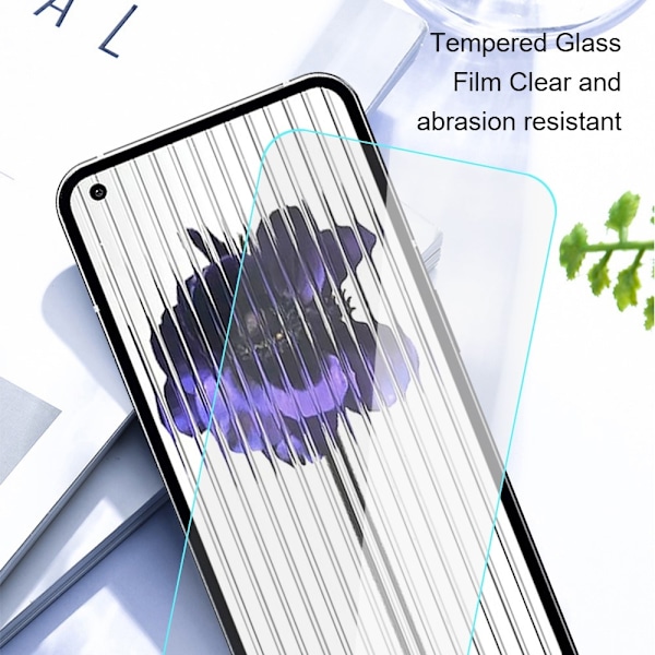 AMORUS Nothing phone (3a) Pro / (3a) Härdat glas skärmskydd Transparent