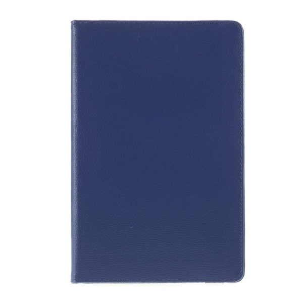 Litchi Case Pyörivä jalusta Samsung Galaxy Tab A7 10.4 (2020) Blue