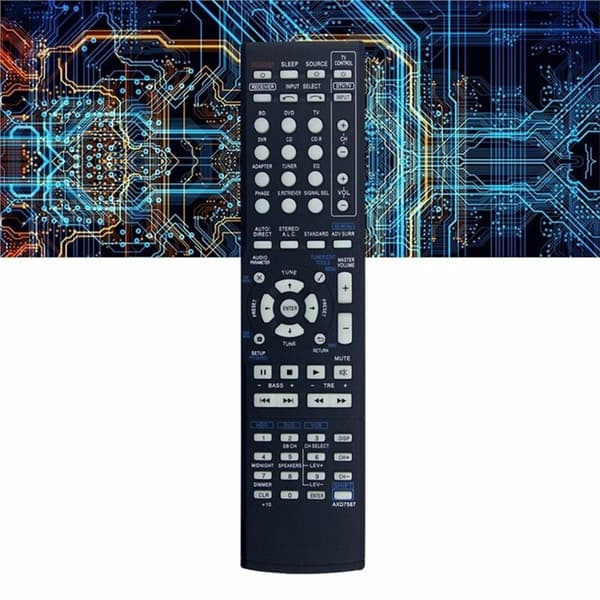 Fjernbetjening Udskiftning til AXD7587 til Pioneer AV-receiver stereo system Black