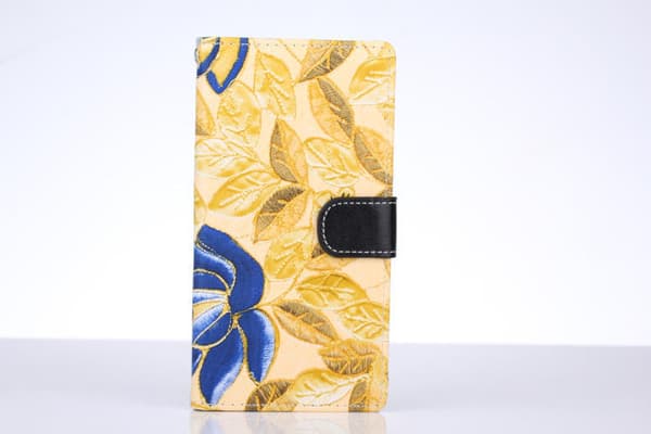 Sony Xperia Z3 Lompakkokotelo Yellow