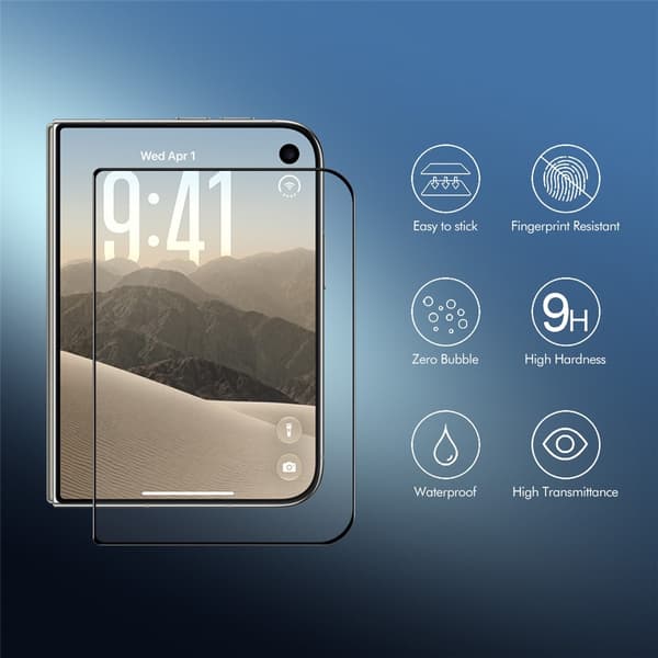 HAT PRINCE 2 stk. Skjermbeskyttelse til iPhone Duo Transparent
