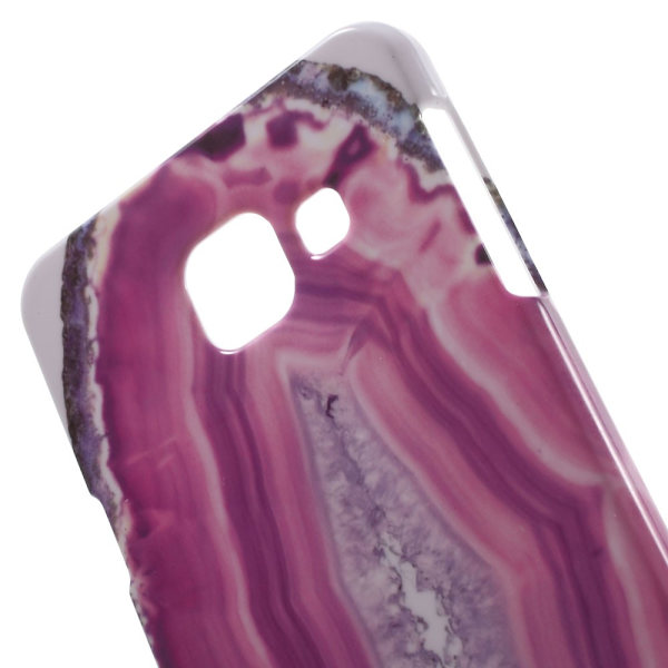 Samsung Galaxy A3 2016 Marmor hardplast lysLilla